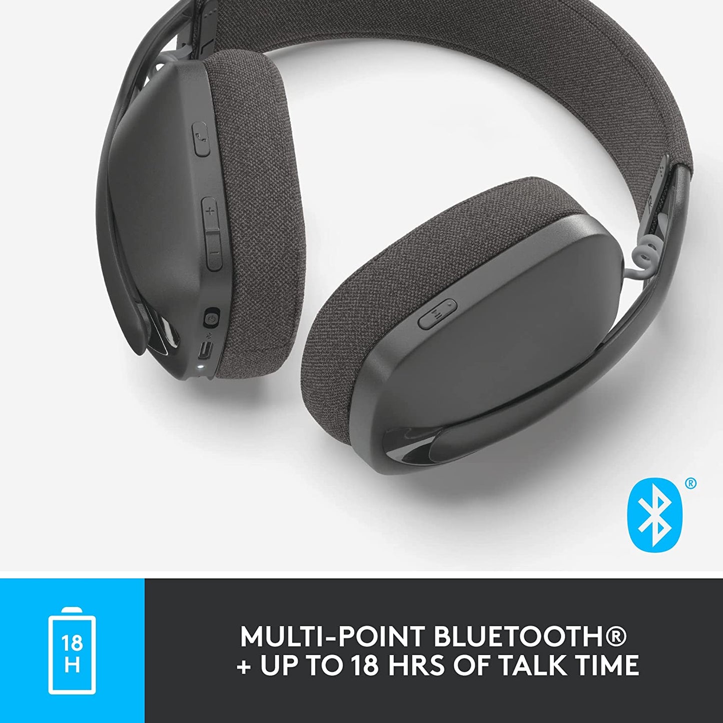 Logitech Zone Vibe 100 Wireless Over-Ear Bluetooth Headphone