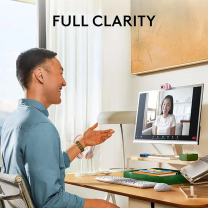 Logitech BRIO 100 USB-A 1080p FHD Webcam with Privacy Shutter and Built-in Mic - Rose-960-001624
