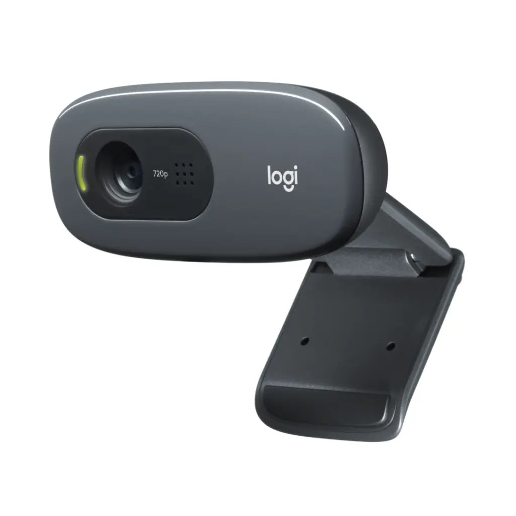 Logitech C270 HD 720p/30FPS Webcam with Noise Reducing Mic-960-000584-tpstech