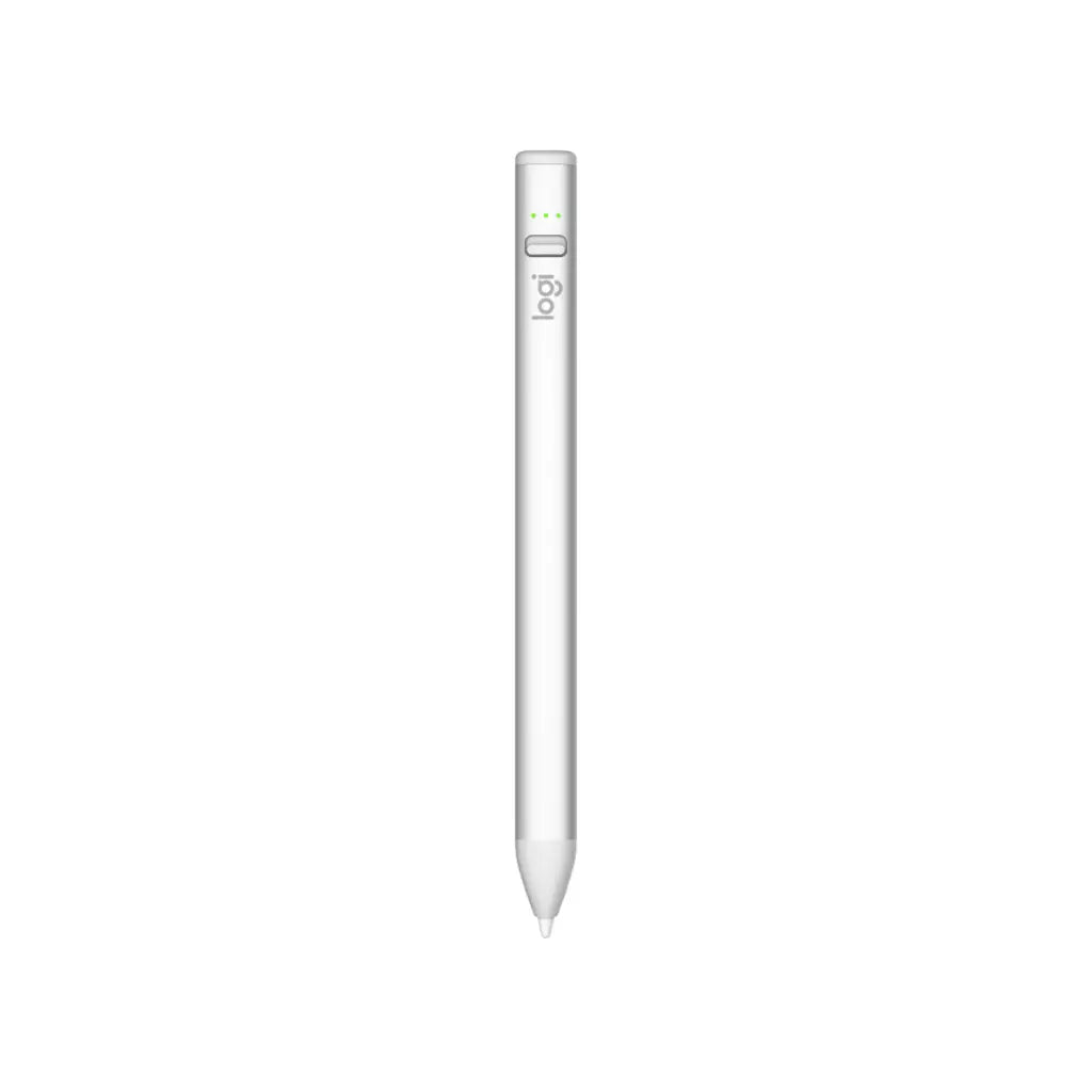 Logitech Crayon Digital Pencil with USB-C for iPad- Silver (Apple Pencil Technology)-tpstech.in