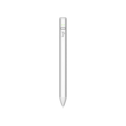 Logitech Crayon Digital Pencil with USB-C for iPad- Silver (Apple Pencil Technology)-tpstech.in