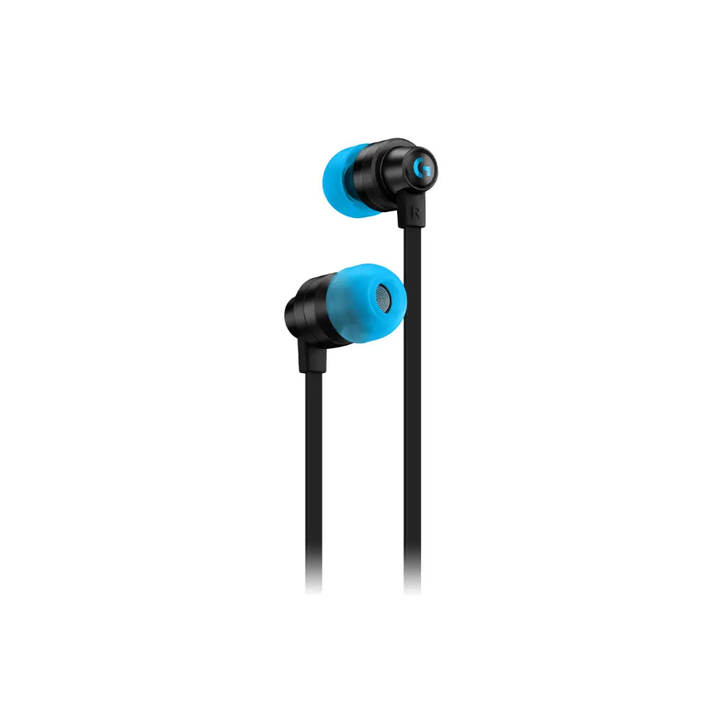 Logitech G333 Wired Gaming Earphones with Dual Drivers & In-Line Mic Black-tpstech.in