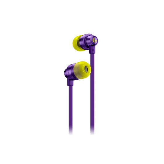 Logitech G333 Wired Gaming Earphones with Dual Drivers & In-Line Mic Purple-tpstech.in