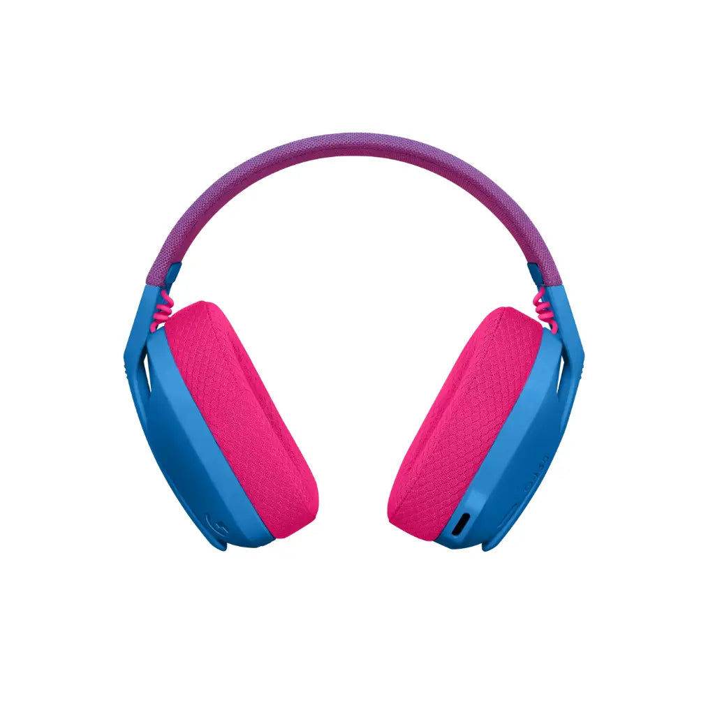 Logitech G435 LIGHTSPEED Wireless & Bluetooth Gaming Headset 18-Hour Battery Life- Blue & Raspberry-tpstech.in