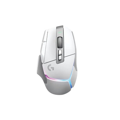 Logitech G502 X PLUS LIGHTSPEED Wireless RGB Gaming Mouse - White -tpstech.in