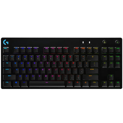 Logitech G PRO Tenkeyless Mechanical Gaming Keyboard with GX Blue Clicky Switches LIGHTSYNC RGB-tpstech.in