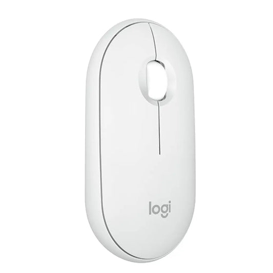 Logitech Pebble Mouse 2 M350s Multi Device Bluetooth Wireless Mouse - White 910-006986 tpstech