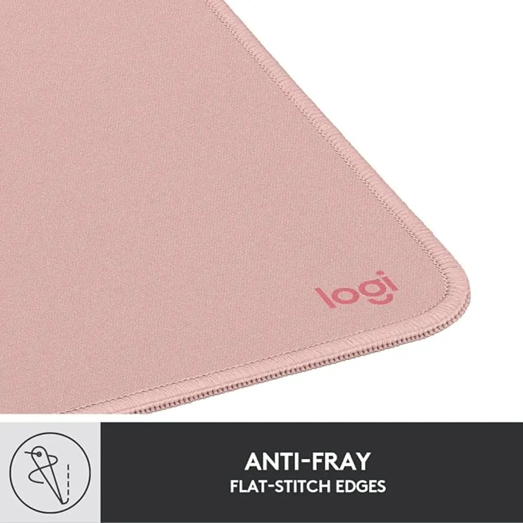Logitech Studio Series Mouse Pad with Anti Slip Rubber - Dark Rose-956-000033-tpstech