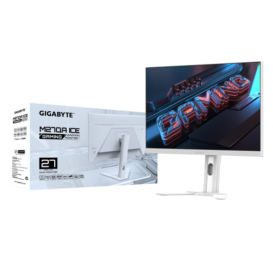 GIGABYTE M27QA ICE 27" QHD 180Hz SS IPS Display Gaming Monitor