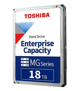 Toshiba MG Series 18TB 512e Enterprise Helium-sealed NAS 3.5 Inch SATA Hard Disk