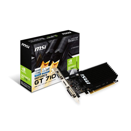 MSI GeForce GT 710 2GB DDR3 64-Bit Graphics Card