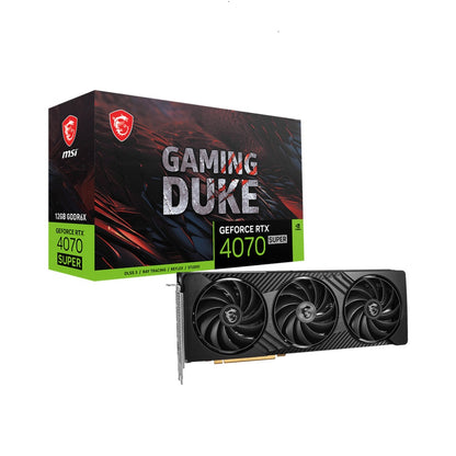 MSI GeForce RTX 4070 SUPER 12G GAMING DUKE 3X Graphics Card