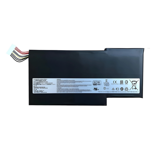 MSI BTY-M6J GS63 Original OEM 57Whr 5200mAh 11.4V 3 Cell Laptop Battery for Select MSI Laptops