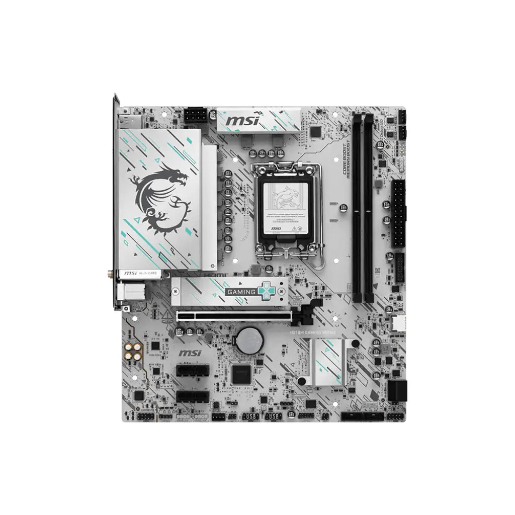 MSI H810M Gaming WiFi6E Intel H810 LGA 1851 mATX DDR5 Motherboard-tpstech.in
