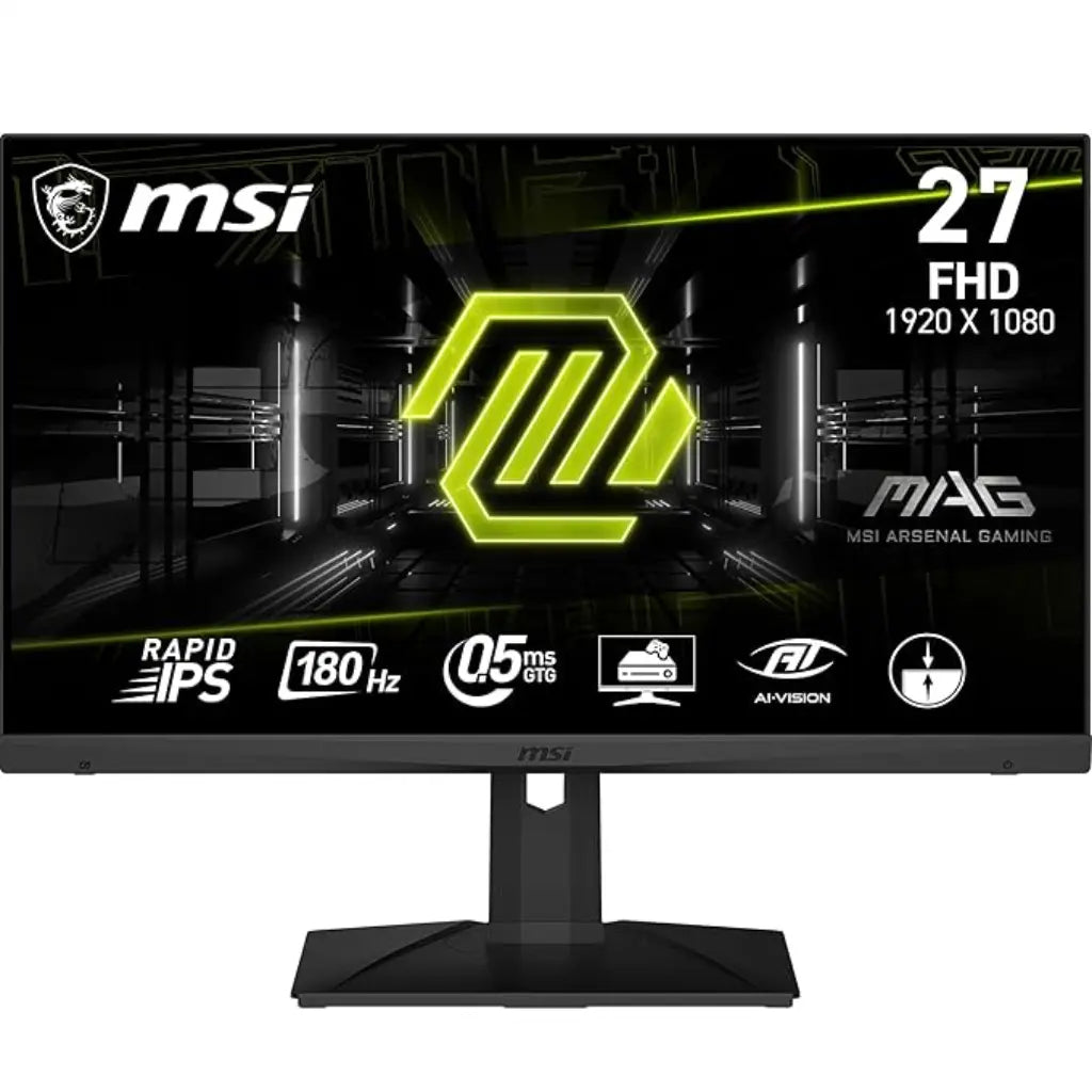 MSI MAG 275F 27" 180Hz 0.5ms FHD Gaming Monitor Rapid IPS AMD FreeSync-tpstech.in