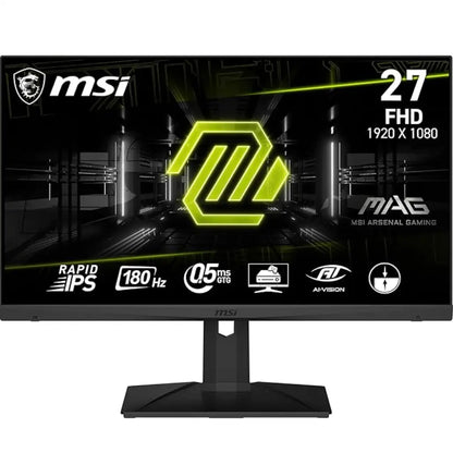 MSI MAG 275F 27" 180Hz 0.5ms FHD Gaming Monitor Rapid IPS AMD FreeSync-tpstech.in