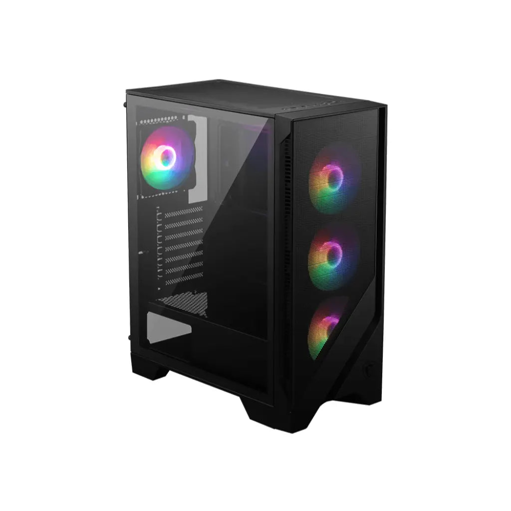MSI MAG FORGE 120A Airflow Mid Tower Computer Case with Tempered Glass-tpstech.in