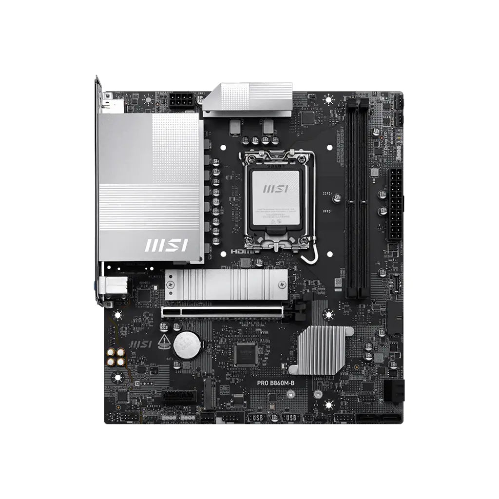 MSI PRO B860M-B B860 LGA1851 mATX DDR5 Motherboard-tpstech.in