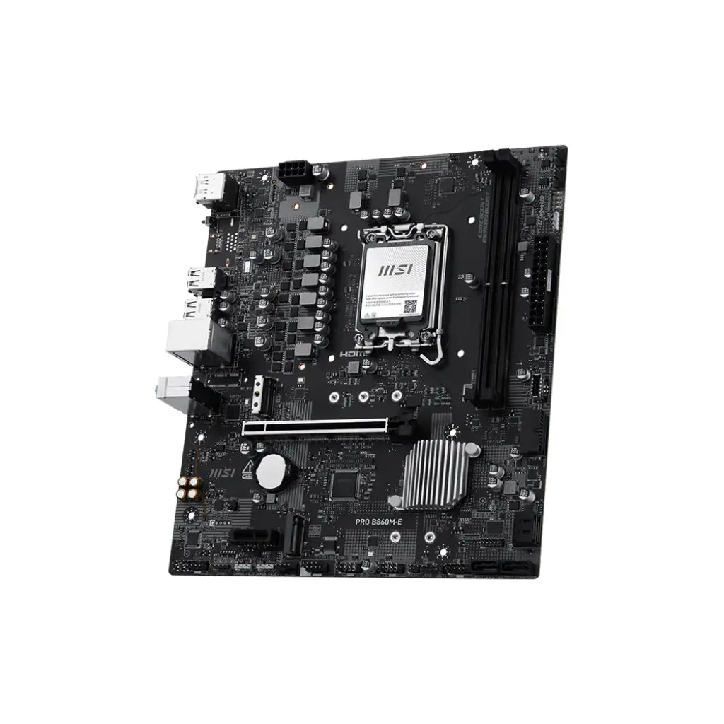 MSI PRO B860M‑E B860 LGA1851 DDR5 Motherboard-tpstech.in