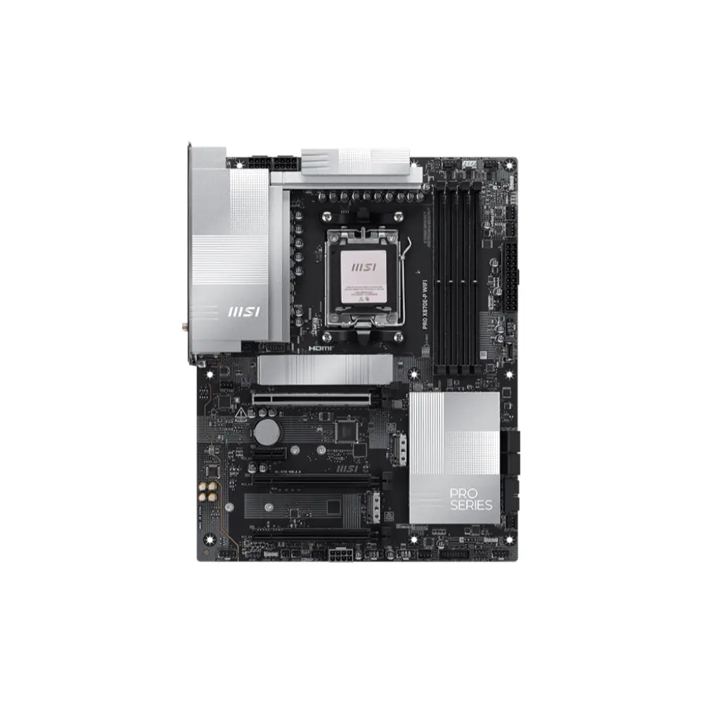 MSI PRO X870E-P WIFI X870E AM5 DDR5 ATX WiFi 7 Motherboard-tpstech.in
