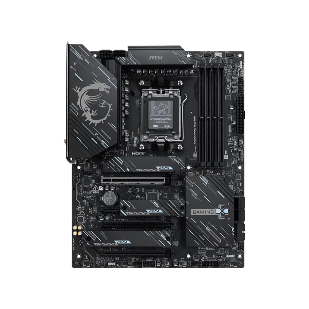 MSI X870E Gaming Plus WiFi AMD X870E AM5 DDR5 ATX WiFi 7 Motherboard-tpstech.in