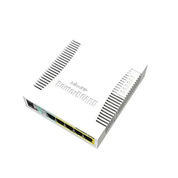 MikroTik CSS106-1G-4P-1S 5-Port Gigabit PoE Smart Switch with 1 SFP Port-tpstech.in