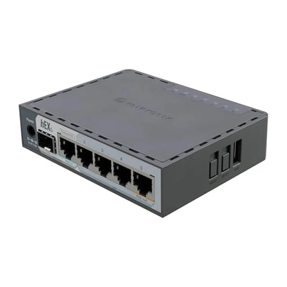 MikroTik hEX S E60iUGS Wired Router Dual-Core CPU 512MB RAM 5x Gigabit Ethernet 2.5G SFP-tpstech.in