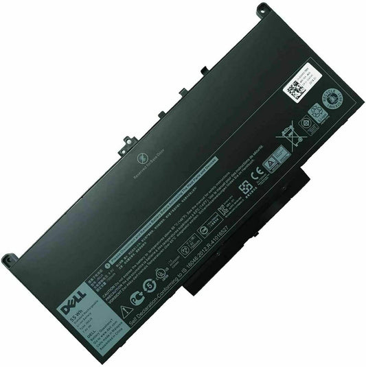 Dell Original R97YT 55WHr 7080mAh 7.6V 4 Cell Laptop Battery for Latitude E7270 E7470