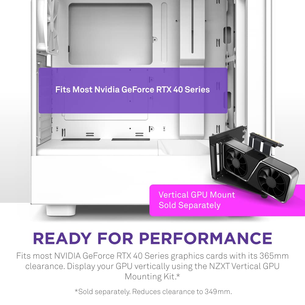 NZXT H5 Flow Mid-Tower Airflow Cabinet