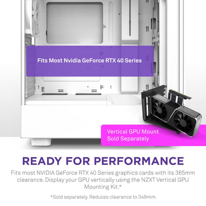 NZXT H5 Flow Mid-Tower Airflow Cabinet