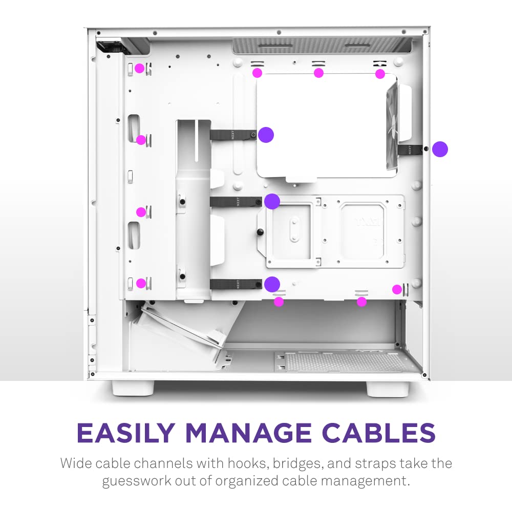 NZXT H5 Flow Mid-Tower Airflow Cabinet