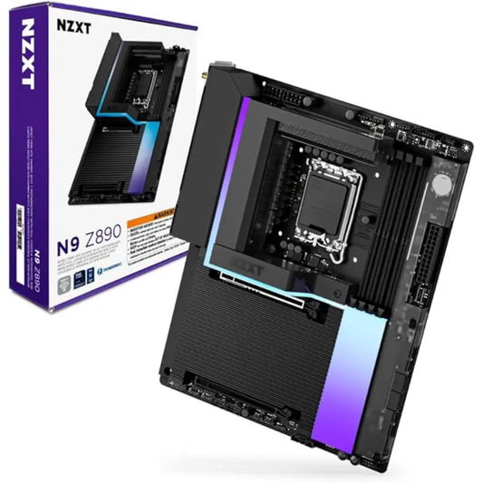 NZXT Intel Z890 LGA1851 ATX DDR5 Gaming Motherboard with Wi‑Fi 7-tpstech.in