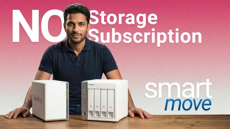 Switch to private and smart cloud storage at your home and office. No more cloud subscriptions. No monthly payments.