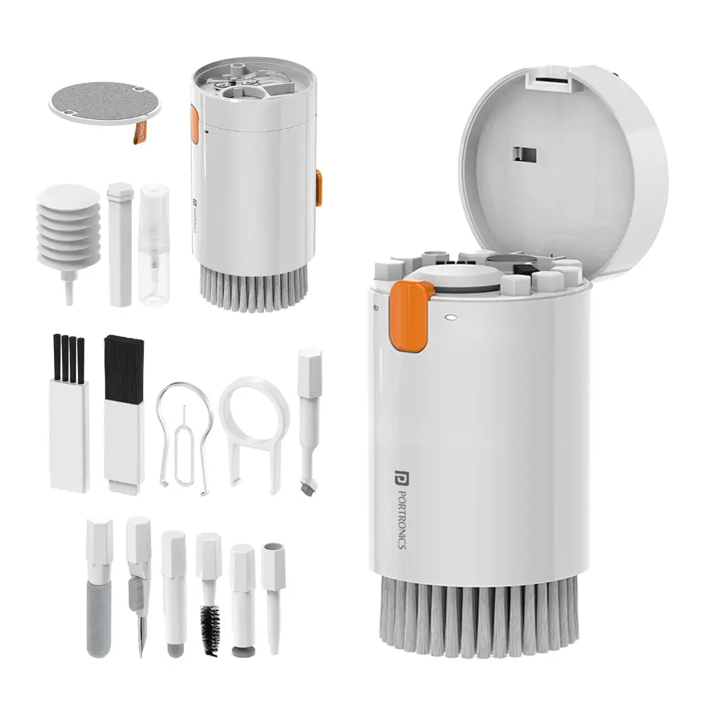 Portronics Clean G POR 2031 20 in 1 Multifunctional Gadget Cleaning Kit-tpstech.in