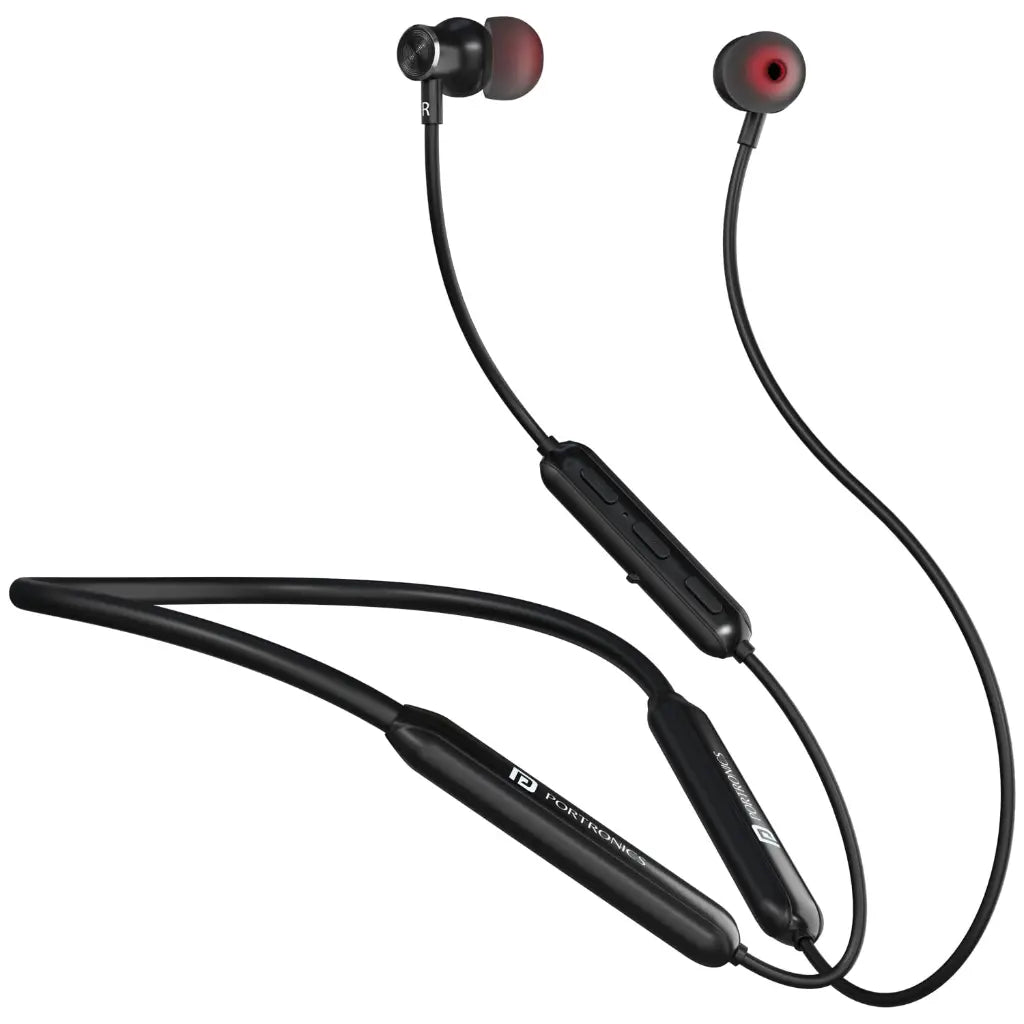 Portronics Harmonics Y2 POR 3109 Bluetooth 5.3 Neckband with 70H Playtime-tpstech.in