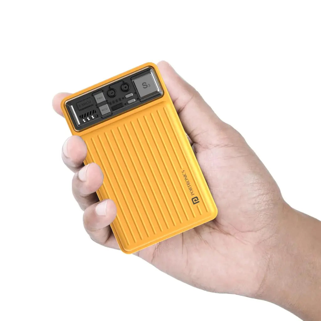 Portronics Luxcell Mini 10K 10000mAh Power Bank 22.5W Fast Charging-tpstech.in