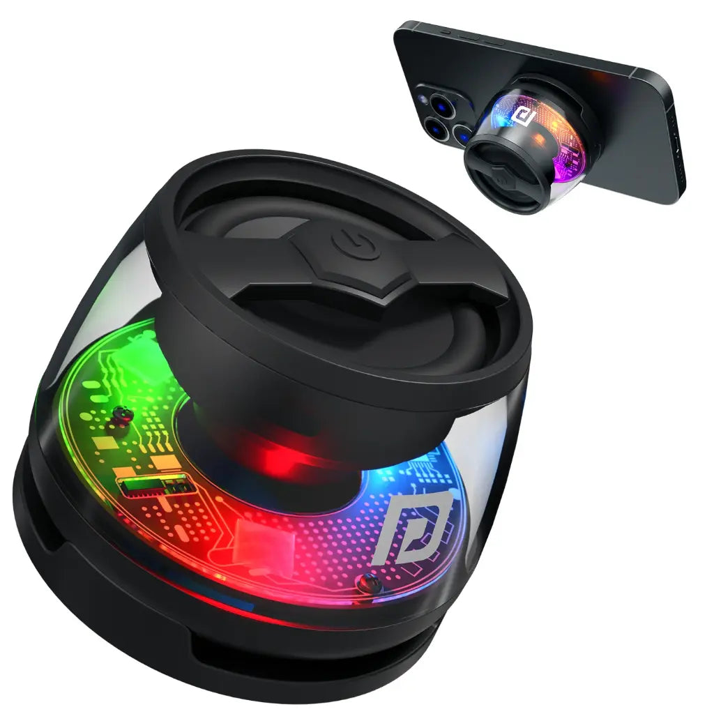 Portronics POR 2671 Nadya 6W Magnetic Bluetooth Speaker with Magsafe Mobile Stand-tpstech.in