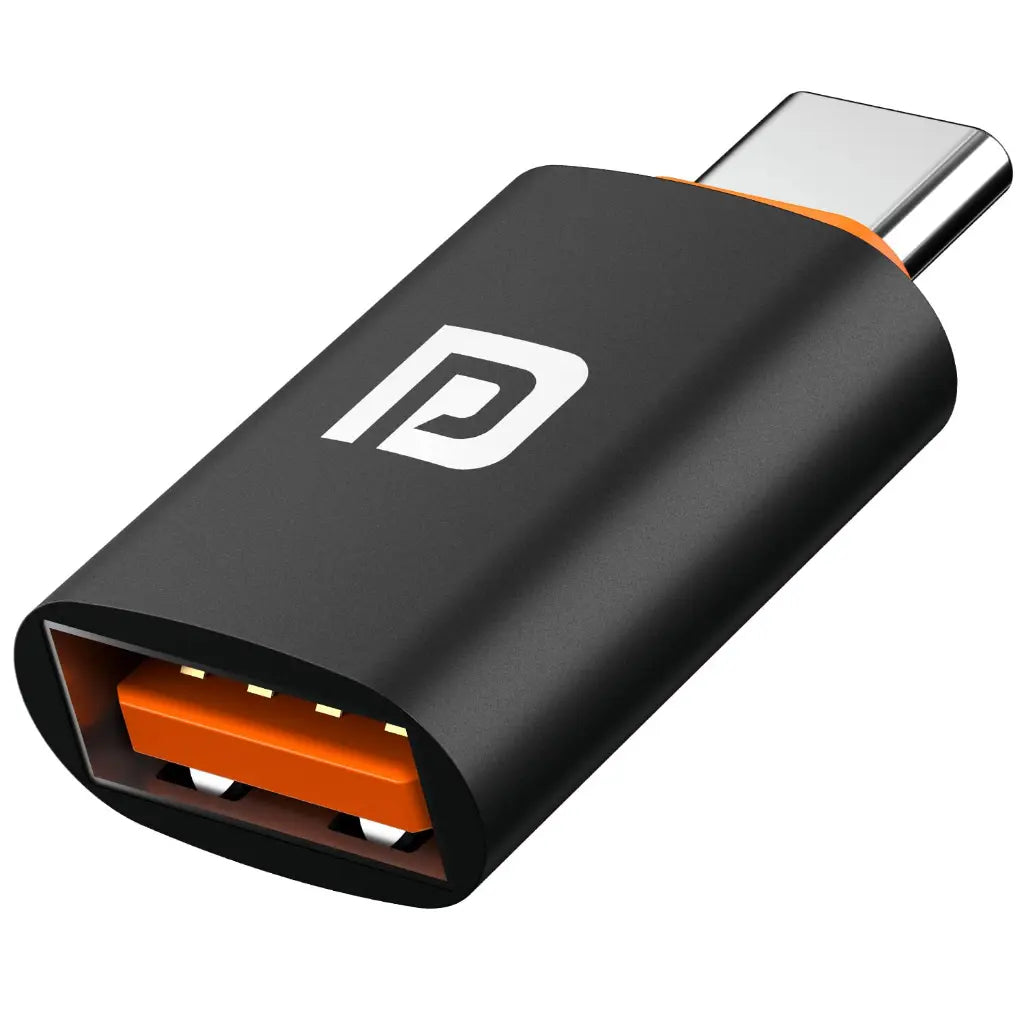 Portronics POR 2789 Bridge Y USB A to Type C OTG Adapter Fast Charging-tpstech.in