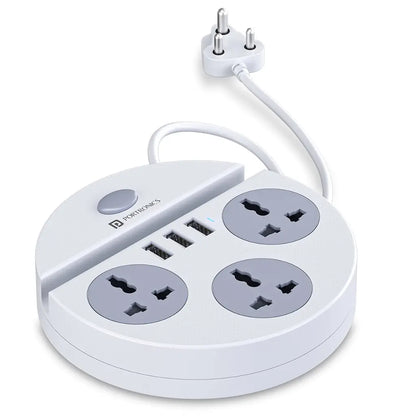 Portronics Power Plate 5 POR 1359 Extension Board with 1.5m Cord-tpstech.in