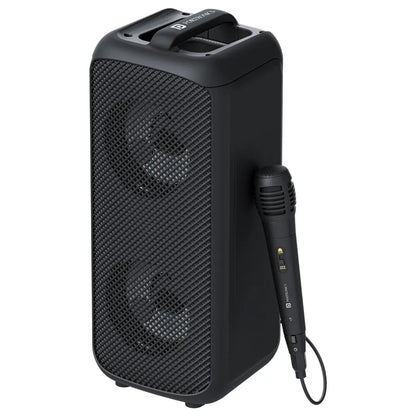 Portronics Rumble POR 2345 25W Bluetooth 5.3 Party Speaker with Wired Mic 5 Hour Playtime-tpstech.in