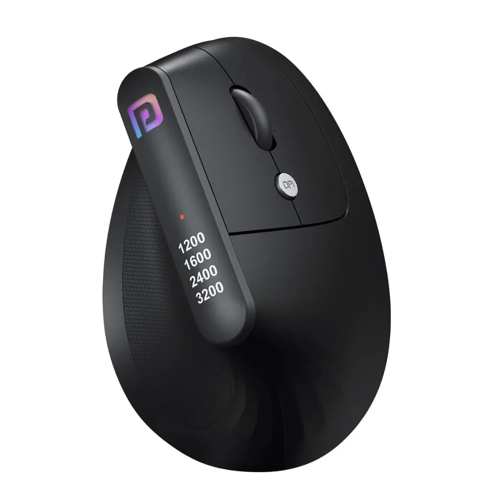 Portronics Toad Ergo POR 1808 Vertical Wireless Ergonomic Mouse 1200 DPI-tpstech.in