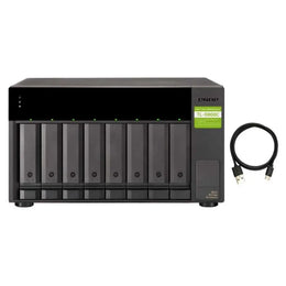 QNAP TL‑D800C‑EU 8‑Bay USB 3.2 Gen 2 Type‑C JBOD Storage Expansion Enclosure-tpstech.in