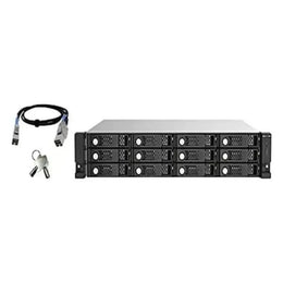 QNAP TL‑R1220Sep‑RP 12‑Bay 2U SAS 12Gbps Storage Expansion Enclosure-tpstech.in