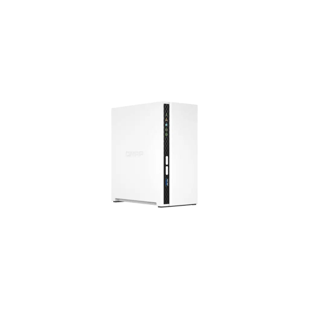 QNAP TS-233 Quad Core 2 Bay Desktop Network Attached Storage Enclosure - White-tpstech.in
