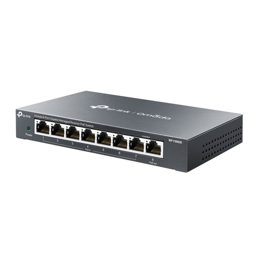TP-Link TL-RP108GE 8 Port Gigabit Managed Reverse PoE Switch