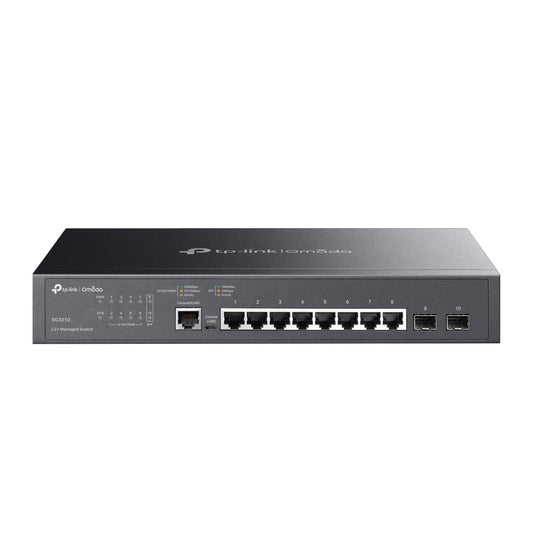 TP-Link Omada TL-SG3210 8 Port Gigabit L2+ Managed Switch with 2 SFP Slots