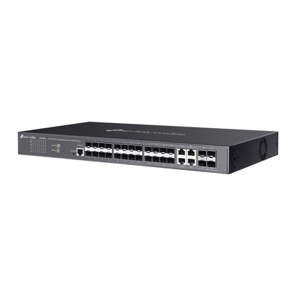 TP-Link TL-SG3428XF Omada 24-Port L2+ Smart Managed Enterprise Level Switch with 4 10GE SFP+ Slots