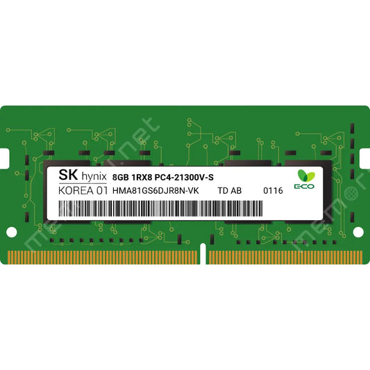 SK Hynix 8GB DDR4 RAM 2666MHz CL19 260‑Pin SODIMM Laptop Memory-tpstech.in