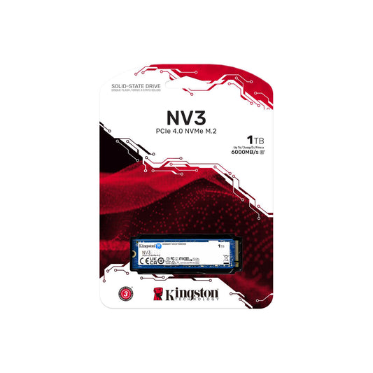 Kingston NV3 1TB M.2 NVMe PCIe Gen 4.0 Internal SSD
