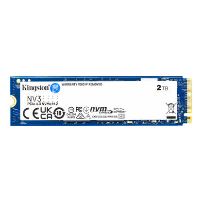 Kingston NV3 2TB M.2 NVMe PCIe Gen 4.0 Internal SSD